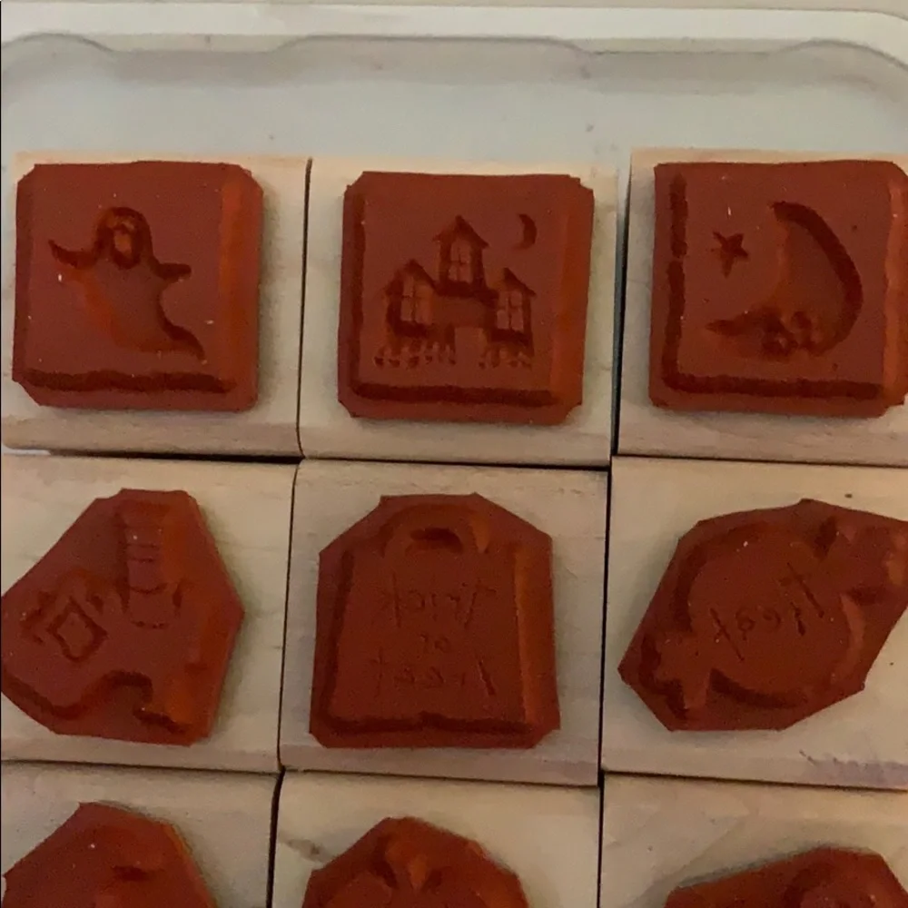 🎭 3/$25 - Stampin Up Bitty Boos Too Halloween set